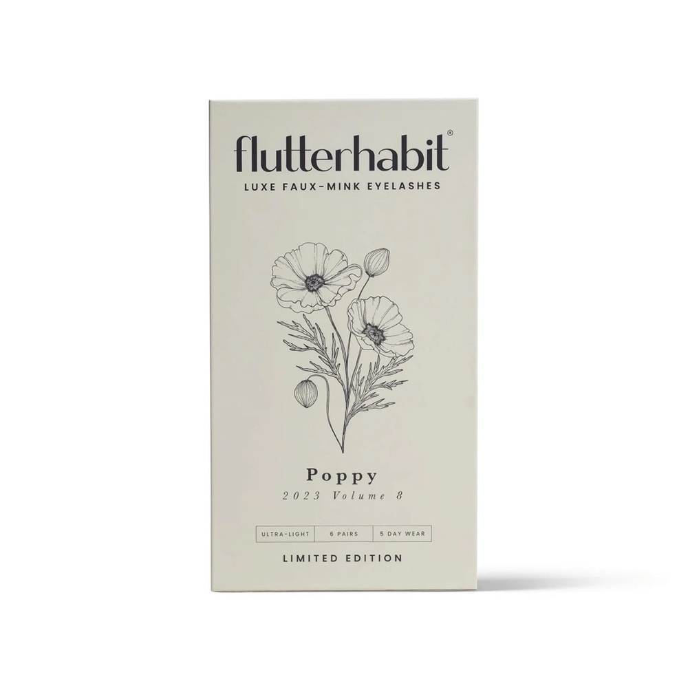 Flutterhabit Poppy Brunette